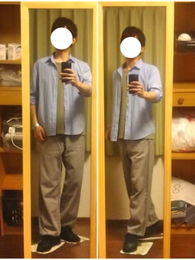 Katzさん（メンズ・178cm）の夏コーディネート