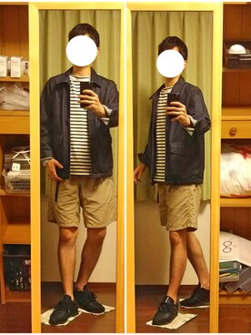「URBAN RESEARCH Sonny Label（アーバンリサーチサニーレーベル）のアイテム（ブルゾン）」を使った、Katzさん（メンズ・178cm）の秋コーディネート