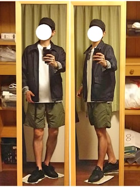 「URBAN RESEARCH Sonny Label（アーバンリサーチサニーレーベル）のアイテム（ブルゾン）」を使った、Katzさん（メンズ・178cm）の秋コーディネート