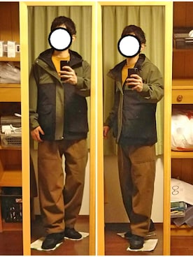 Katzさん（メンズ・178cm）の冬コーディネート