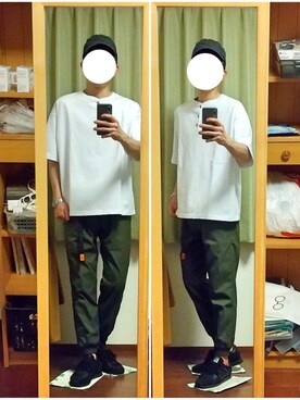 Katzさん（メンズ・178cm）の夏コーディネート