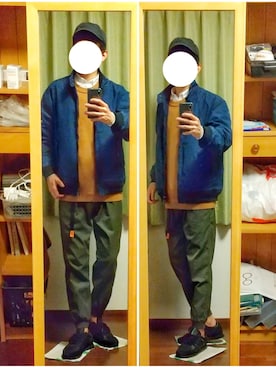 Katzさん（メンズ・178cm）の秋コーディネート