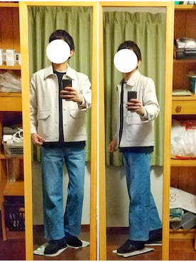 Katzさん(メンズ・179cm)の春コーディネート