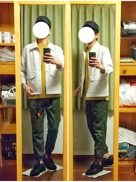 Katzさん(メンズ・179cm)の春コーディネート