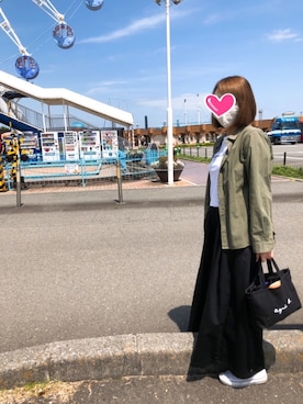 「職場」｜Fumikaさん（レディース・160cm）の春コーディネート