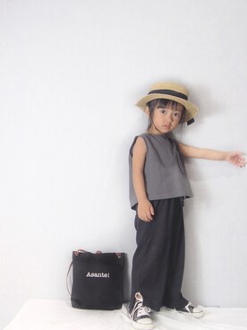 hisuiさん(キッズ・90cm)の夏コーディネート