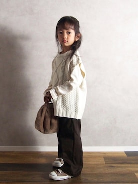 hisuiさん（キッズ・100cm）の秋コーディネート