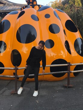 「LEPSIM（レプシィム）のアイテム（セットアップ）」を使った、eikoさん（レディース・167cm）の秋コーディネート
