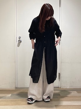 「Green　Parks（グリーンパークス）のアイテム」を使った、noo ☺︎さん（レディース・158cm）の夏コーディネート