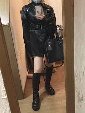 yamさん（レディース・154cm）の冬コーディネート