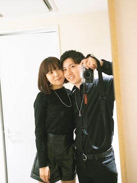 「アイテム（Tシャツ/カットソー）」を使った、toshindaicoupleさん（メンズ・169cm）の秋コーディネート