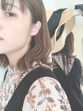 「DAISY（デイジー）のアイテム（オールインワン・サロペット）」を使った、paruri…*＊さん（レディース・155cm）の秋コーディネート