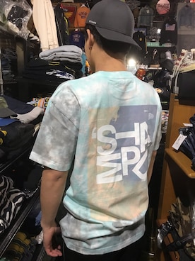 「STAMPD（スタンプド）のアイテム」を使った、amedreさん（メンズ・171cm）の冬コーディネート