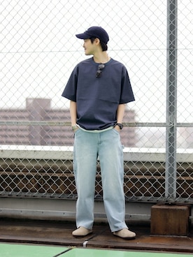 「THRASHER（スラッシャー）のアイテム」を使った、ARAさん（メンズ・175cm）の春コーディネート