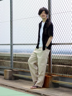 ARAさん（メンズ・175cm）の夏コーディネート