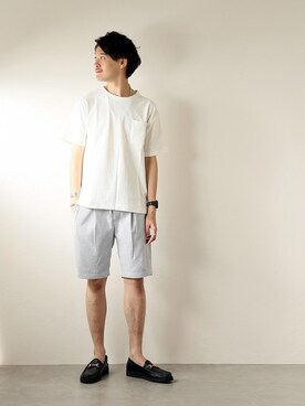 「JOURNAL STANDARD relume」｜ARAさん（メンズ・175cm）の夏コーディネート