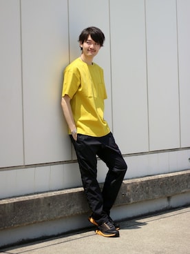 「JOURNAL STANDARD relume（ジャーナルスタンダード　レリューム）のアイテム」を使った、ARAさん（メンズ・175cm）の夏コーディネート