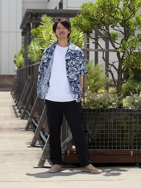 ARAさん（メンズ・175cm）の夏コーディネート