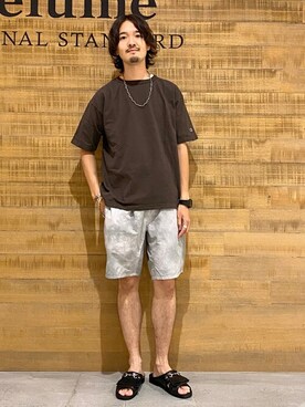 「relume」｜ARAさん（メンズ・175cm）の夏コーディネート