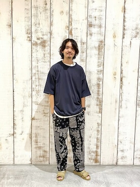 「relume」｜ARAさん（メンズ・175cm）の夏コーディネート