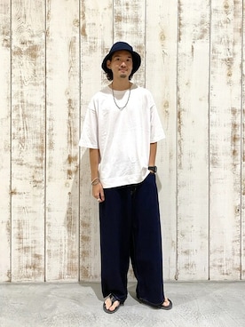 「relume」｜ARAさん（メンズ・175cm）の夏コーディネート