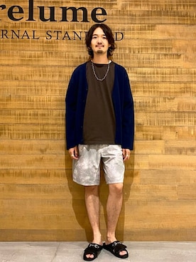 「BENCH（ベンチ）のアイテム」を使った、ARAさん（メンズ・175cm）の夏コーディネート