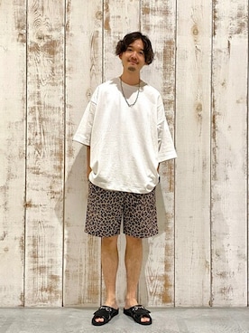 「BENCH（ベンチ）のアイテム」を使った、ARAさん（メンズ・175cm）の夏コーディネート