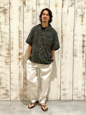 ARAさん（メンズ・175cm）の夏コーディネート