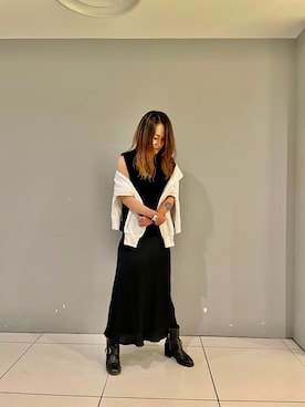 「アイテム（ワンピース/ドレス）」を使った、@asjmamiさん（レディース・158cm・40代）の春コーディネート