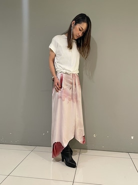 「アイテム（ワンピース/ドレス）」を使った、@asjmamiさん（レディース・158cm・40代）の春コーディネート