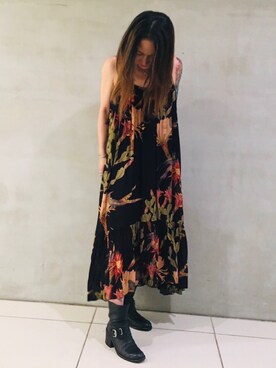 「アイテム（ワンピース/ドレス）」を使った、@asjmamiさん（レディース・158cm・40代）の春コーディネート
