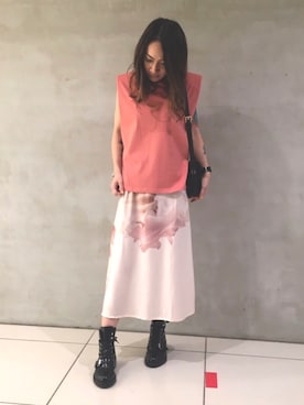 「アイテム（ワンピース/ドレス）」を使った、@asjmamiさん（レディース・158cm・40代）の春コーディネート