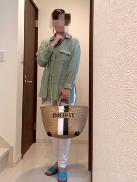 flourish310 まさぴよ♡相互さん(レディース・164cm)の夏コーディネート