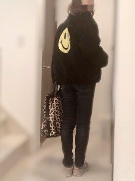 「ニコちゃん」｜「アイテム（ジャケット/アウター）」を使った、flourish310 まさぴよ♡相互さん（レディース・164cm）の春コーディネート