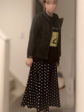 「AULI（アウリィ）のアイテム」を使った、flourish310 まさぴよ♡相互さん（レディース・164cm）の春コーディネート