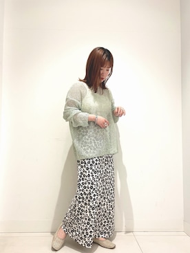 「あべのハルカス」｜わきちゃんさん（レディース・152cm）の春コーディネート