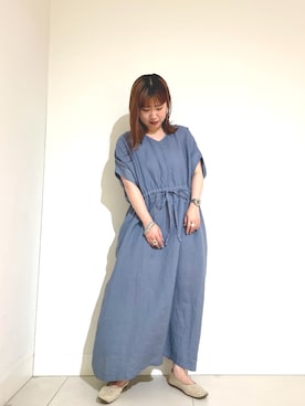 「あべのハルカス」｜わきちゃんさん（レディース・152cm）の春コーディネート
