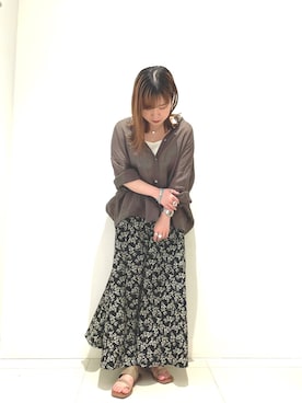 「あべのハルカス」｜わきちゃんさん（レディース・152cm）の春コーディネート
