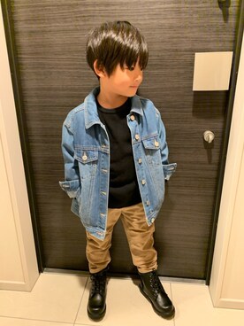 カナデさん（キッズ・110cm）の秋コーディネート