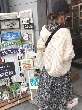 Kyu◡̈⃝⋆*さん（レディース・165cm）の秋コーディネート