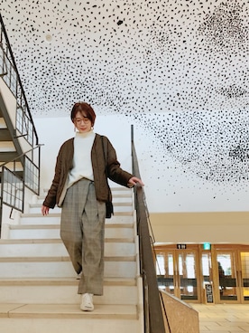 Kyu◡̈⃝⋆*さん(レディース・165cm)の冬コーディネート