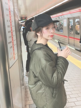 Kyu◡̈⃝⋆*さん(レディース・165cm)の冬コーディネート