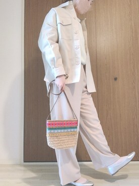 Kyu◡̈⃝⋆*さん(レディース・165cm)の春コーディネート