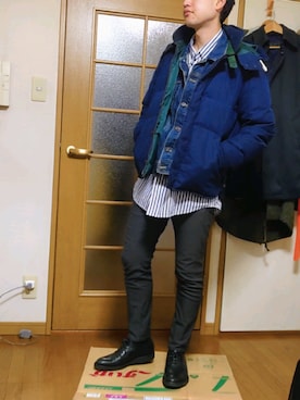 マダラメさん(メンズ・169cm)の冬コーディネート