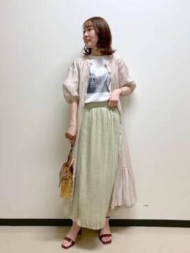 nabeさん(レディース・160cm)の春コーディネート