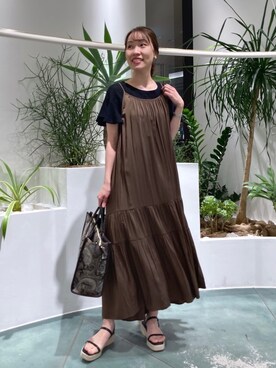 nabeさん（レディース・160cm）の春コーディネート