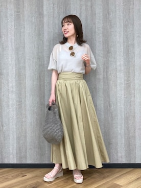 nabeさん(レディース・160cm)の春コーディネート