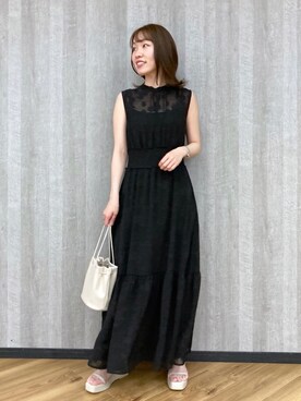 Andemiu アンデミュウのワンピース 花柄 ボタニカル柄 コーディネート Zozotown