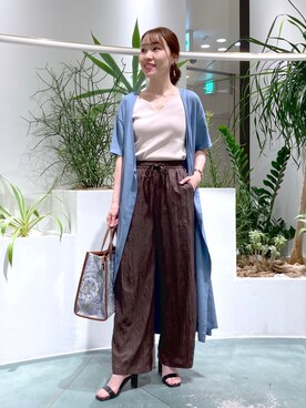 nabeさん（レディース・160cm）の春コーディネート