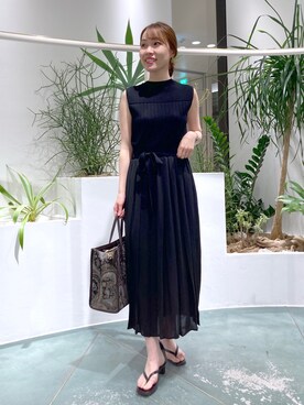 nabeさん(レディース・160cm)の夏コーディネート
